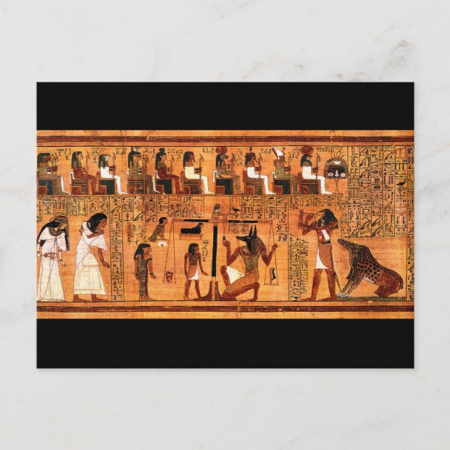 Egyptian Royal Papyrus Postcard (Front)