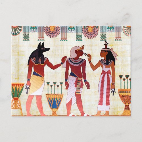 Egyptian Royal Papyrus Postcard