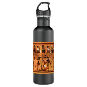 Egyptian Royal Papyrus Stainless Steel Water Bottle