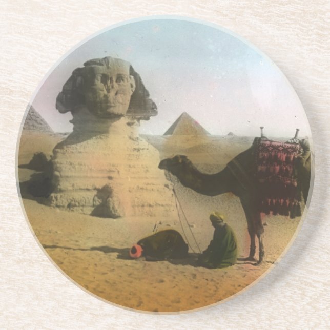 Egyptian Sandstone Coaster (Front)