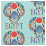 Egyptian scarab beetle. Ancient Egypt Fabric