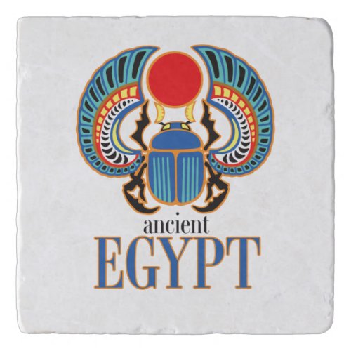 Egyptian scarab beetle Ancient Egypt Trivet