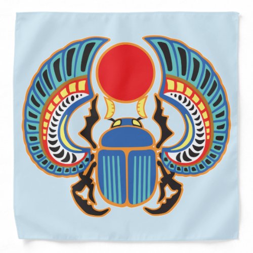 Egyptian scarab beetle bandana