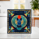 Egyptian Scarab beetle Ceramic Tile<br><div class="desc">Egyptian Scarab beetle</div>