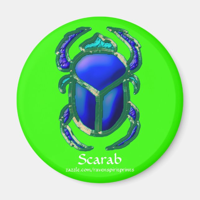 EGYPTIAN SCARAB BEETLE Collection Magnet (Front)