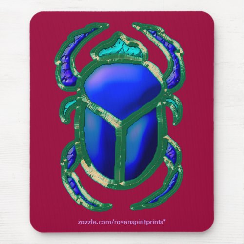EGYPTIAN SCARAB BEETLE Collection Mouse Pad