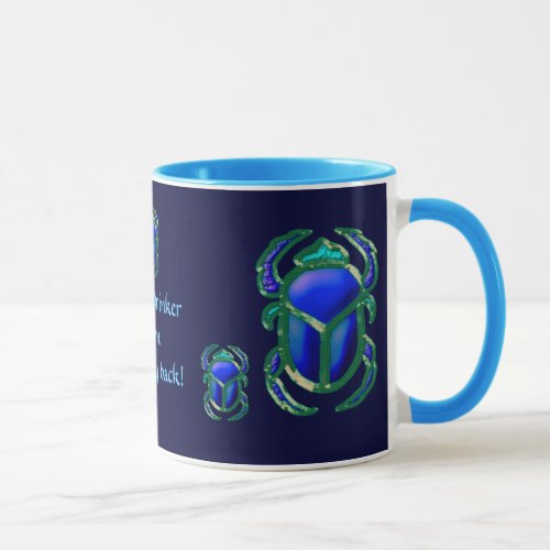 EGYPTIAN SCARAB BEETLE Collection Mug