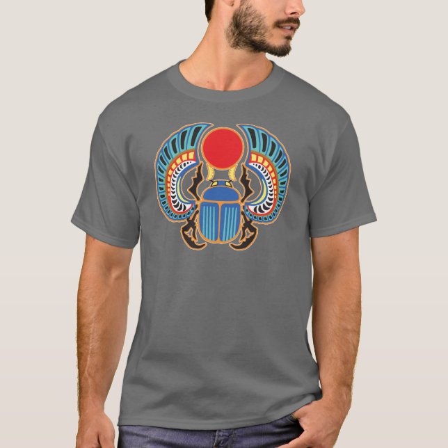 Egyptian scarab beetle T-Shirt (Front)
