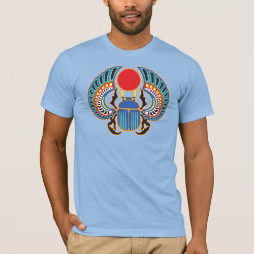 Egyptian scarab beetle T_Shirt