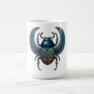 Egyptian Scarab Symbol - Scarab Pharaonic Design  Coffee Mug