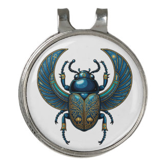 Egyptian Scarab Symbol - Scarab Pharaonic Design  Golf Hat Clip