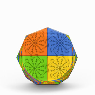 Egyptian Seamless set fabric pattern Acrylic Award