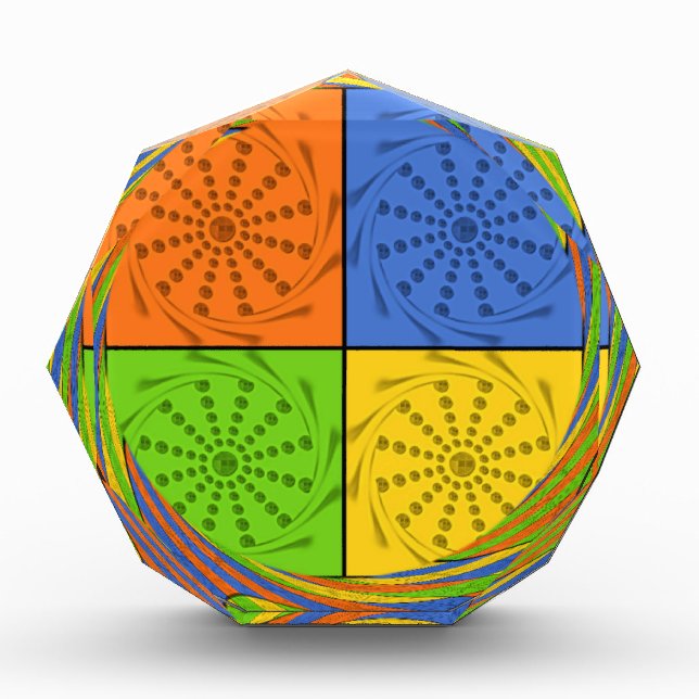 Egyptian Seamless set fabric pattern Award (Front)