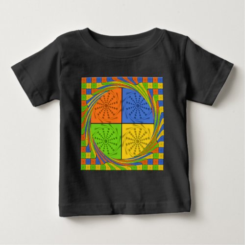 Egyptian Seamless set fabric pattern Baby T_Shirt