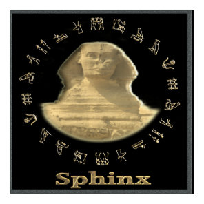 Egyptian Sphinx Poster