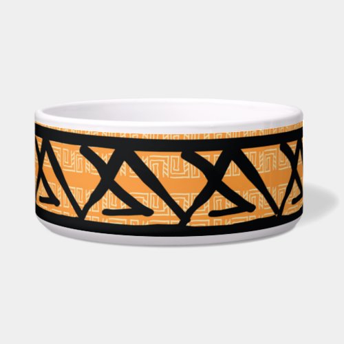 Egyptian Striped Tribal Vintage Motif Bowl
