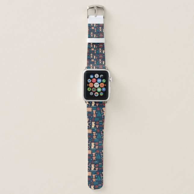 Egyptian style apple watch band (Front)