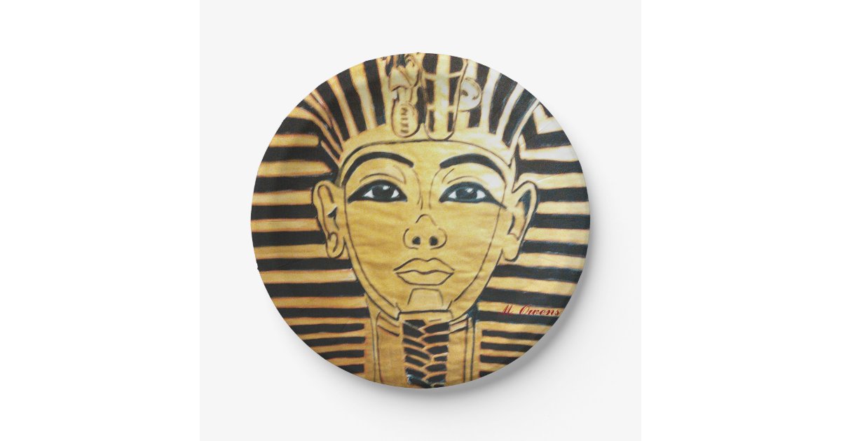 Egyptian Style Paper Plates Zazzle