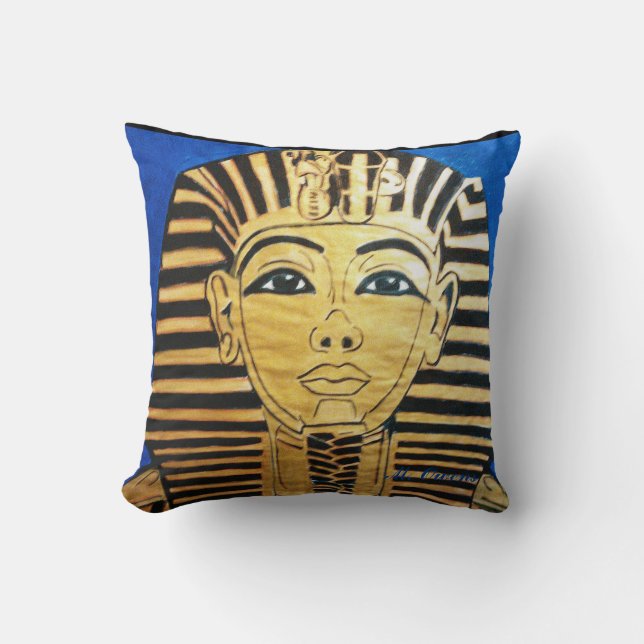 "Egyptian Style" Throw Pillow (Front)