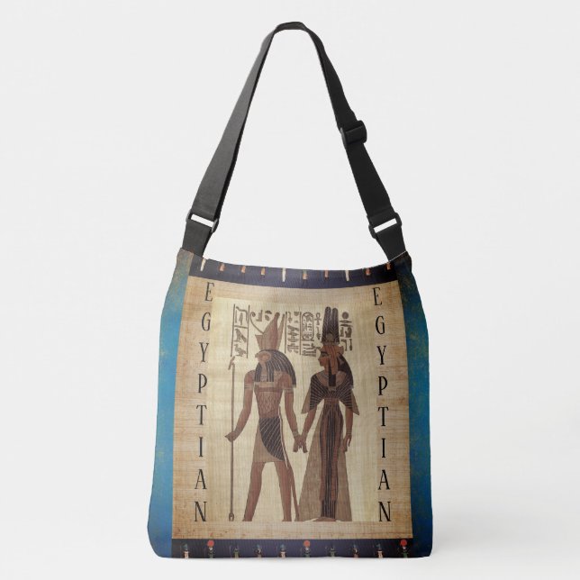 Egyptian Style, Vintage Tote (Front)