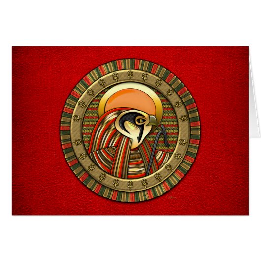 Egyptian Sun God Ra (Front Horizontal)