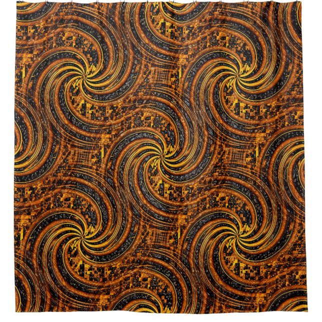 Egyptian Swirl....... Shower Curtain (Front)