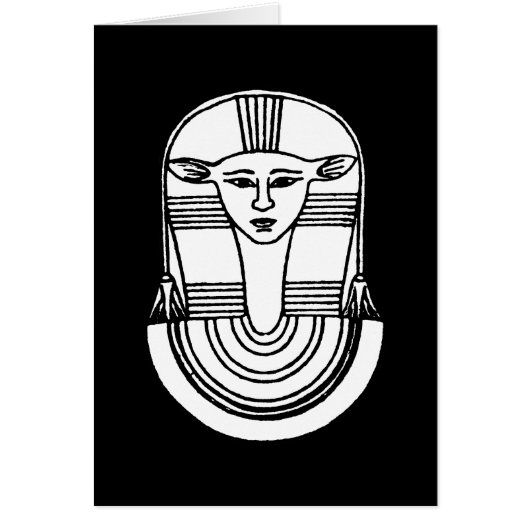 Egyptian Symbol: Hathor Cards (Front)