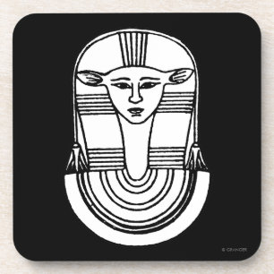 Egyptian Symbol: Hathor Drink Coaster