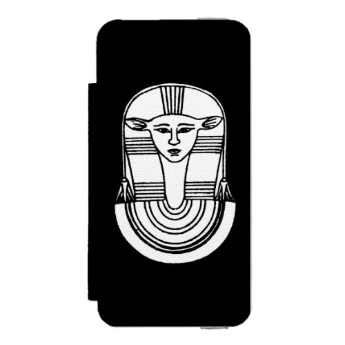 Egyptian Symbol Hathor Wallet Case For iPhone SE55s