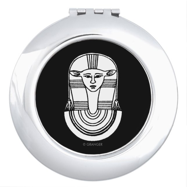 Egyptian Symbol: Hathor Vanity Mirror (Front)