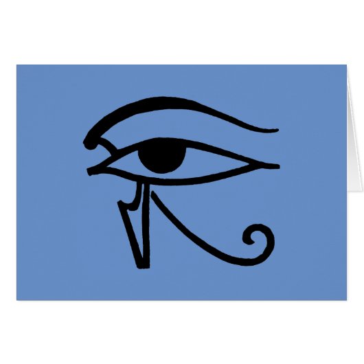 Egyptian Symbol: Utchat Cards (Front Horizontal)