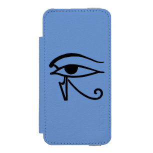 Egyptian Symbol: Utchat Wallet Case For iPhone SE/5/5s