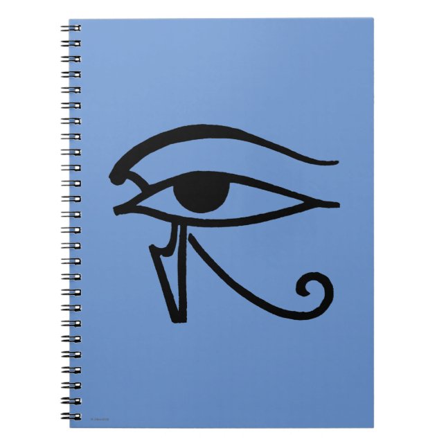 Egyptian Symbol: Utchat Notebook (Front)