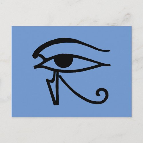 Egyptian Symbol Utchat Postcard