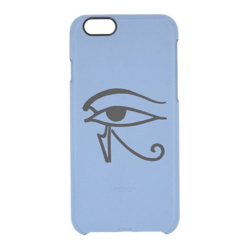 Egyptian Symbol Utchat Clear iPhone 66S Case