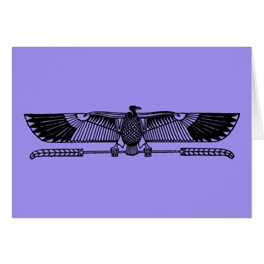 Egyptian Symbol: Vulture Cards (Front Horizontal)