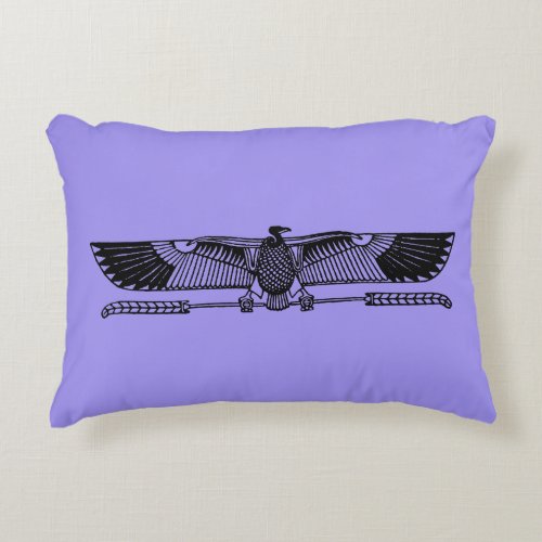 Egyptian Symbol Vulture Decorative Pillow