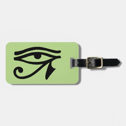 Egyptian Symbol Wedjat Luggage Tag