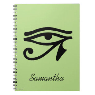 Egyptian Symbol: Wedjat Notebook