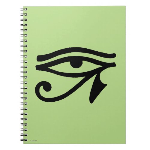 Egyptian Symbol Wedjat Notebook