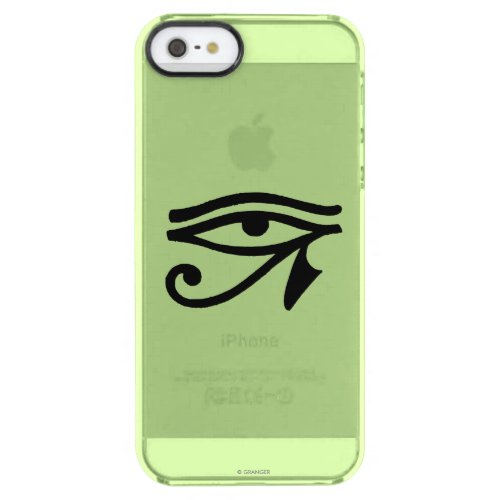 Egyptian Symbol Wedjat Clear iPhone SE55s Case