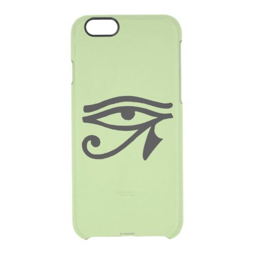 Egyptian Symbol Wedjat Clear iPhone 66S Case