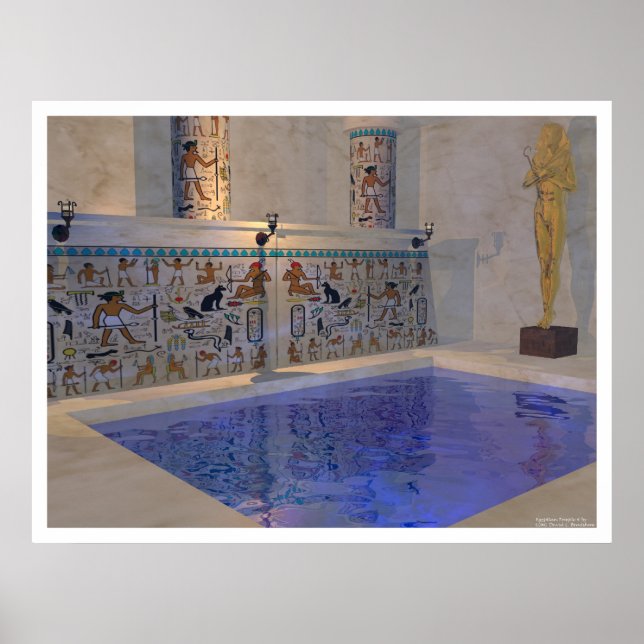 Egyptian Temple 4 Poster (Front)