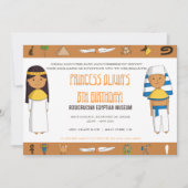 Egyptian Themed Party Invitation (Front)