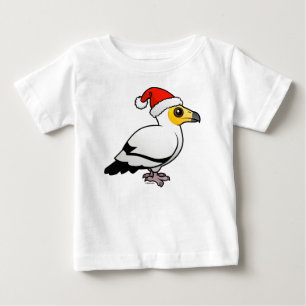 Egyptian Vulture Santa Baby T-Shirt