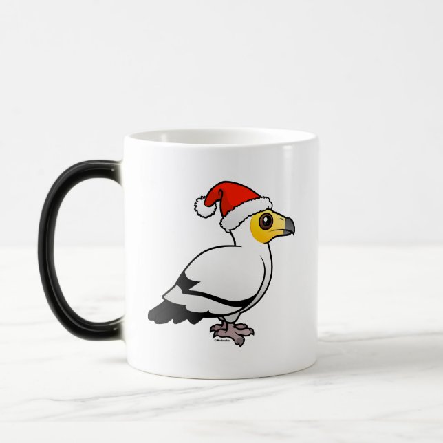 Egyptian Vulture Santa Color Morph Mug (Left)