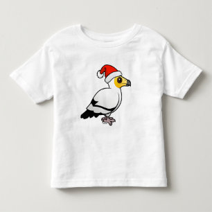 Egyptian Vulture Santa Toddler T-shirt