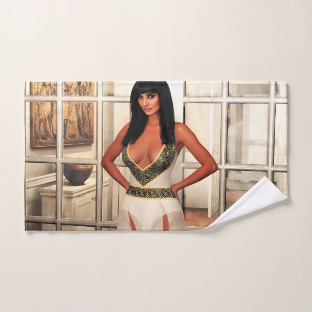 Egyptian Woman hand towel (Hand Towel)