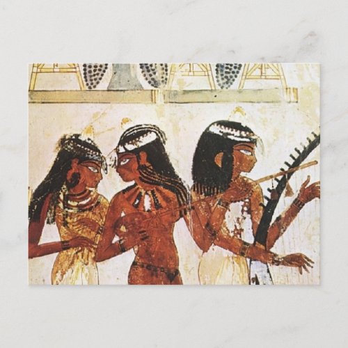 Egyptian Women Musicians Postcard