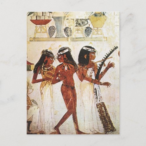 Egyptian Women Musicians Postcard